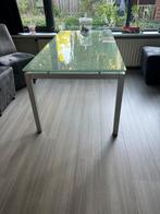 125, Huis en Inrichting, Tafels | Eettafels, Ophalen, Gebruikt, 50 tot 100 cm, Vijf personen of meer