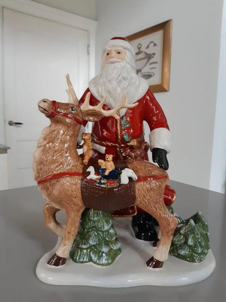 Groot Kerstbeeld Villeroy en Boch Christmas Toy's Memory, Diversen, Kerst, Nieuw, Ophalen