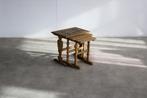 vintage nesting tables | bijzettafels | sidetables | eiken, Huis en Inrichting, Tafels | Sidetables, Gebruikt, 100 tot 150 cm