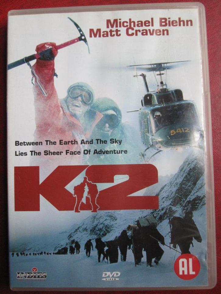 K2 (1991), Cd's en Dvd's, Dvd's | Drama, Zo goed als nieuw, Drama, Alle leeftijden, Ophalen of Verzenden