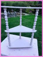 Brocant hoekrekje opzetrek hout rekje plantenrekje boekenrek, Ophalen