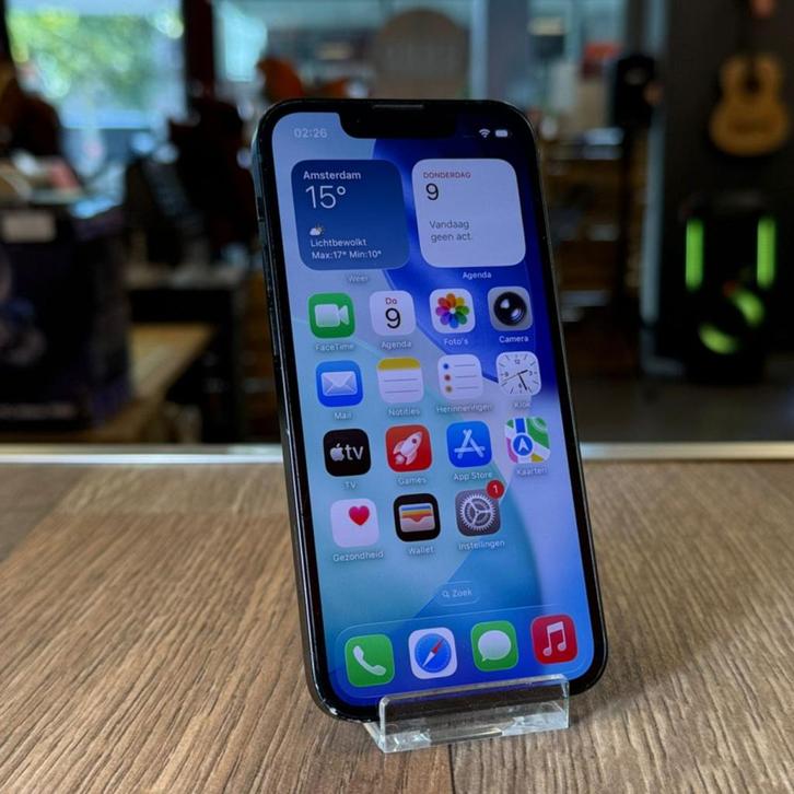 Apple iPhone 13 Mini 256GB Blauw | Accu 74% | Met garantie, Telecommunicatie, Mobiele telefoons | Apple iPhone, Zo goed als nieuw