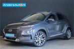 Hyundai KONA 1.6 GDI HEV Premium |schuifdak|dealer onderhoud, Gebruikt, Zwart, Leder, Bedrijf