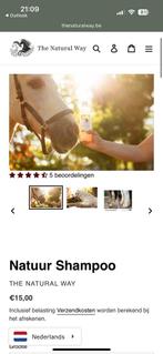 Natuurshampo voor paarden met gevoelige huid, Ophalen of Verzenden, Nieuw, Overige soorten