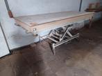 Werkbank op wielen ziekenhuis bed schaartafel, Ophalen of Verzenden, Gebruikt, 70 tot 120 cm