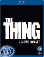 Blu-ray: The Thing (1982 & 2011, Kurt Russell) UK nieuw, NLO, Cd's en Dvd's, Blu-ray, Ophalen of Verzenden, Horror, Nieuw in verpakking