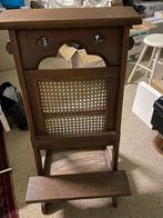 Bidstoel, Antiek en Kunst, Antiek | Meubels | Stoelen en Banken, Ophalen of Verzenden