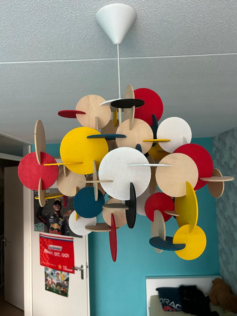 Normann Copenhagen Bau Lamp, Ophalen, Zo goed als nieuw, Hout, Minder dan 50 cm