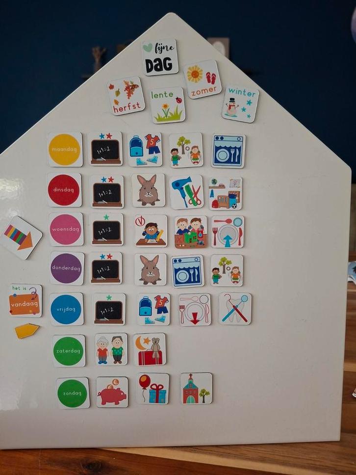 Olifantastisch magnetisch planbord, Huis en Inrichting, Woonaccessoires | Memoborden, Zo goed als nieuw, Ophalen