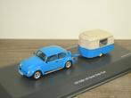 VW Kafer mit Hymer Eriba Puck - Schuco 1:43, Verzenden, Zo goed als nieuw, Auto, Schuco