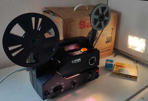 SANKYO 301 SOUND SUPER 8 FILMPROJECTOR met GELUID, Verzamelen, Fotografica en Filmapparatuur, Projector, 1960 tot 1980, Ophalen of Verzenden