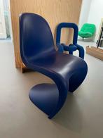 Verner Panton Stoel - Blauw, Huis en Inrichting, Stoelen, Kunststof, Blauw, Ophalen of Verzenden, Zo goed als nieuw