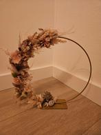 Decoratieve droogbloemen ring, Ophalen of Verzenden, Zo goed als nieuw