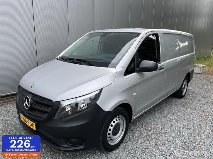 Mercedes Vito 114 CDI Euro 6 Lang Airco Achterklep Camera, Auto's, Bestelauto's, Bedrijf, Te koop, ABS, Achteruitrijcamera, Airbags