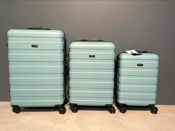 FLY&BYE Set van 3 Koffers - Light Blue 35L/59L/89L beschikbaar voor biedingen