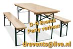 Biertafel - Biertafels - Picknick tafel - Tafel verhuur, Ophalen, Nieuw, Overige