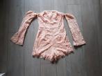 Jumpsuit zalm kleur maat S, Kleding | Dames, Verzenden, Nieuw, Maat 36 (S), Overige kleuren