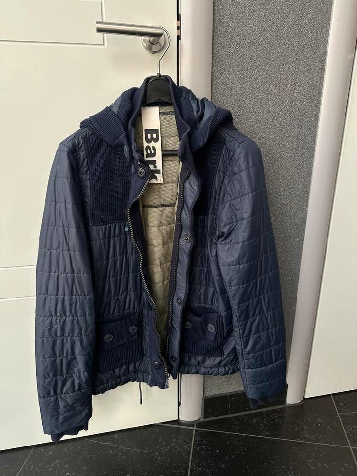 Bark Herenjas Maat M - Zo Goed Als Nieuw!, Kleding | Heren, Jassen | Winter, Zo goed als nieuw, Maat 48/50 (M), Blauw, Ophalen of Verzenden