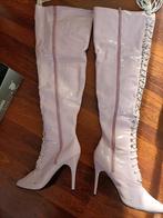 Nieuwe Lila Kunstleren Hoge Laarzen - Maat 40, Hoge laarzen, Nieuw, Ophalen of Verzenden, Roze