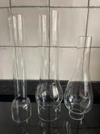 Lampenglaasjes voor olielamp / antieke lampen, Antiek en Kunst, Ophalen of Verzenden