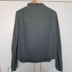 H&M trend blouse cupro 38, Groen, Gedragen, Maat 38/40 (M), H&M