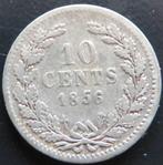 10 Cent 1856, Postzegels en Munten, Munten | Nederland, Koning Willem III, Verzenden, Zilver, 10 cent