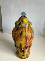 Vintage Italiaanse glazen pot met deksel, Antiek en Kunst, Ophalen