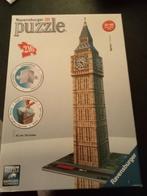 Big Ben 3d puzzel, Hobby en Vrije tijd, Denksport en Puzzels, Minder dan 500 stukjes, Zo goed als nieuw, Ophalen, Rubik's of 3D-puzzel