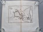mooie gravure van Bergen op Zoom, 1659, Ophalen of Verzenden