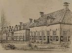 Tekening Renswoude ... "Nieuwe Buurt/ Dorpsstraat "..., Ophalen of Verzenden