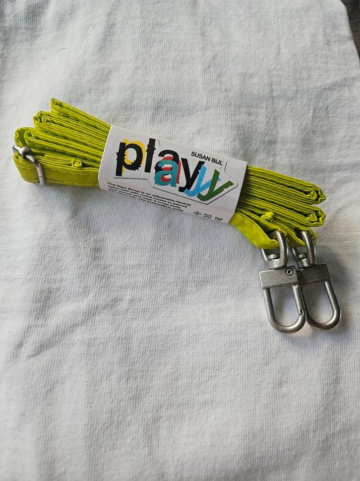 Susan Bijl The New Strap - lime/felgroen, Sieraden, Tassen en Uiterlijk, Tassen | Damestassen, Nieuw, Overige typen, Groen, Ophalen of Verzenden