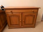 Massief blank eiken dressoir, Ophalen, Gebruikt, 25 tot 50 cm, Met deur(en)