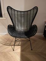 Rotan egg stoel, Huis en Inrichting, Ophalen, Gebruikt, Zwart, Eén