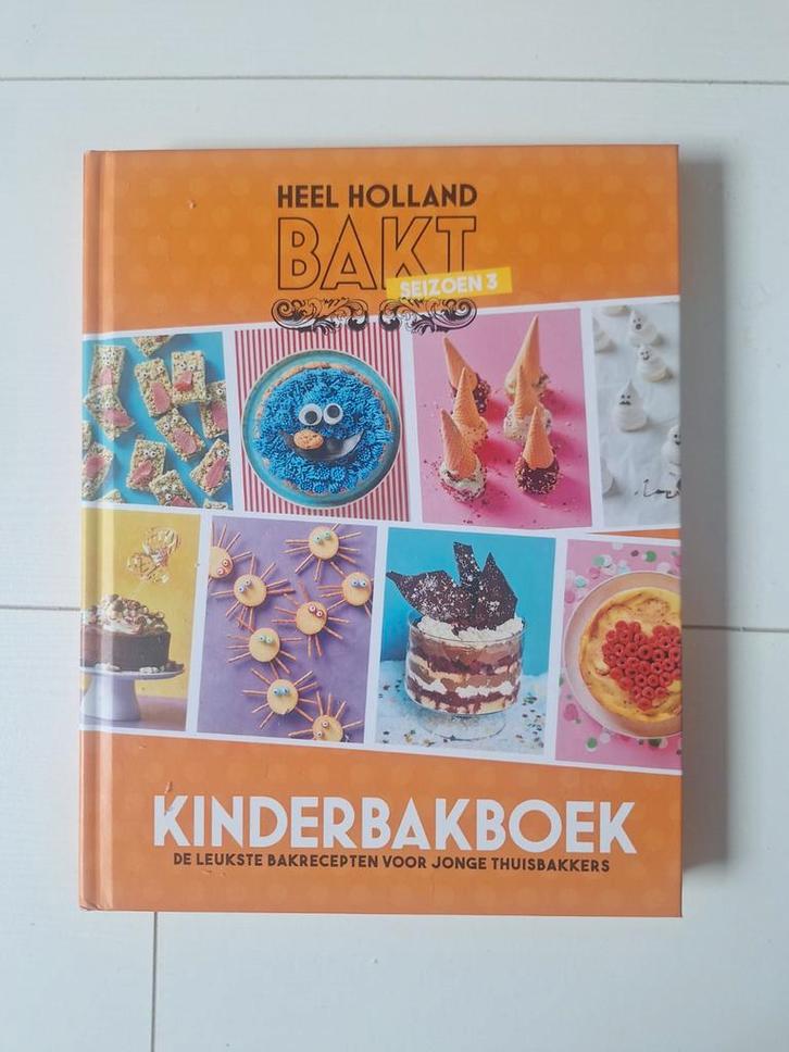 Heel Holland Bakt Kinderbakboek - Leuke Recepten!, Boeken, Kookboeken, Zo goed als nieuw, Taart, Gebak en Desserts, Europa, Ophalen of Verzenden