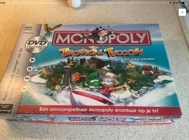 Monopoly tycoon, Hobby en Vrije tijd, Gezelschapsspellen | Bordspellen, Zo goed als nieuw, Ophalen of Verzenden