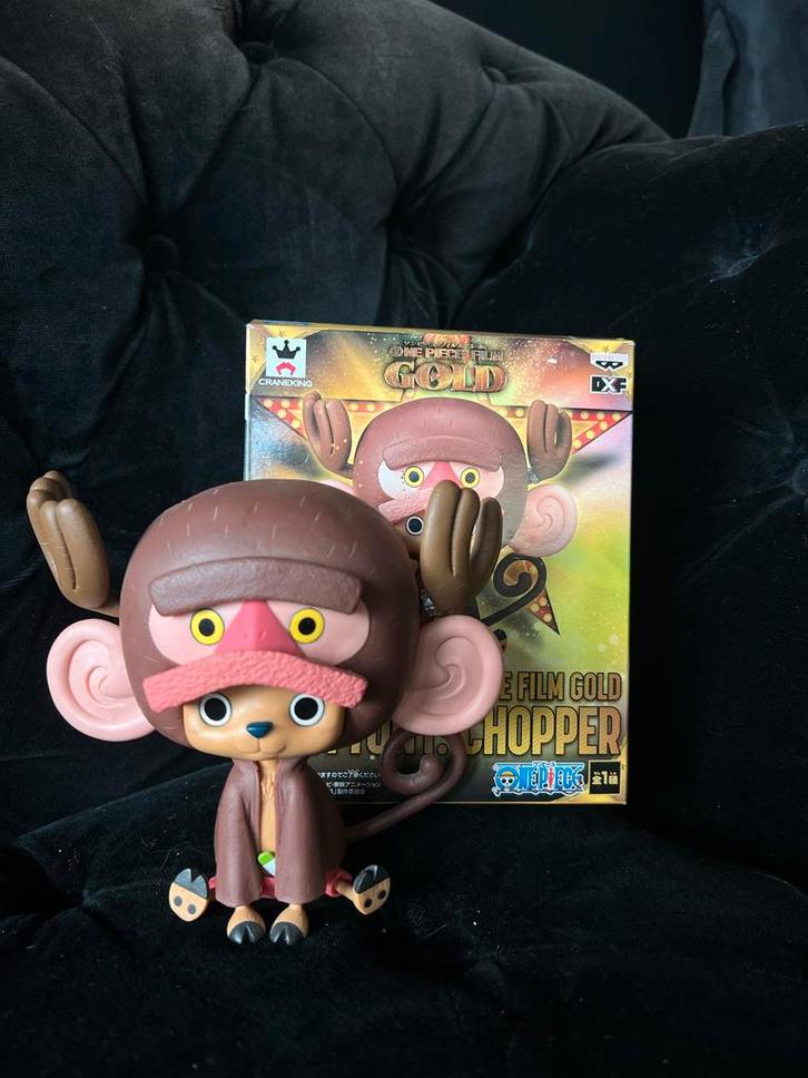 Tony Tony Chopper One Piece Gold Banpresto Figuur, Kinderen en Baby's, Speelgoed | Actiefiguren, Zo goed als nieuw, Ophalen of Verzenden