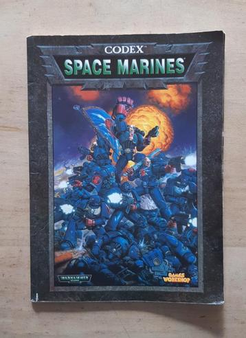 Warhammer 40K Codex Space Marines beschikbaar voor biedingen