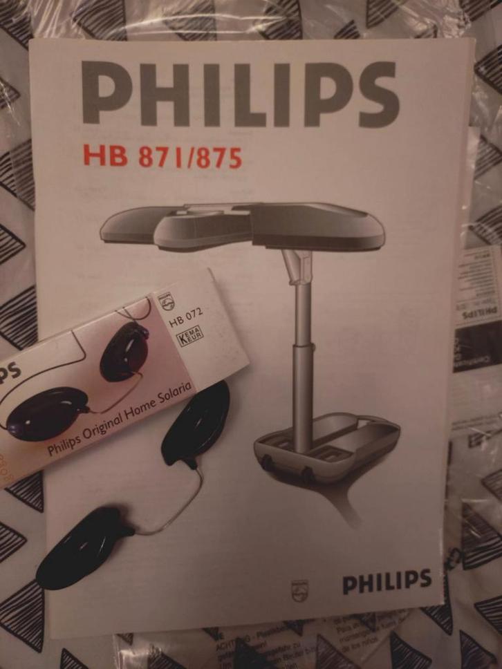 Philips Sun mobile, Witgoed en Apparatuur, Zonnebanken en Gezichtsbruiners, Gebruikt, Zonnebank enkelzijdig, Minder dan 10 lampen