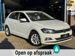 Volkswagen Polo 1.0 TSI Comfortline 2018 AUT NAVI AIRCO NAP!, Stof, Gebruikt, 95 pk, Wit
