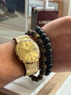 Horloge heren vintage looks Omega opwinder, Sieraden, Tassen en Uiterlijk, Horloges | Antiek, Met bandje, Verzenden, 1960 of later