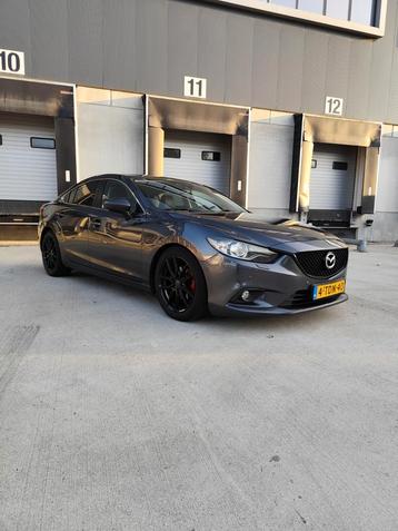 Mazda 6 2.2D Sedan 2014 Grijs 200+pk  beschikbaar voor biedingen