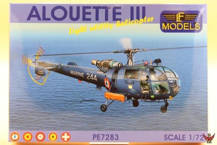 ROWASP| LF Models 1/72 Alouette III Light utility helicopter, Hobby en Vrije tijd, Modelbouw | Vliegtuigen en Helikopters, Nieuw