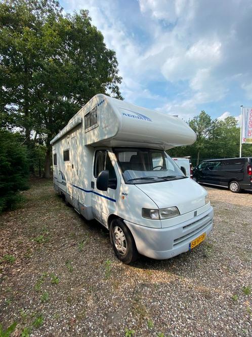 Camper Adria Mobil Fiat Ducato, Caravans en Kamperen, Campers, Particulier, tot en met 6, Alkoof, Adria, Fiat, Diesel, Handgeschakeld