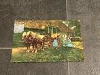 Ansichtkaart - Zeeland (Hofstede, boerinnen), Verzamelen, Ansichtkaarten | Nederland, Verzenden, 1940 tot 1960, Gelopen, Zeeland