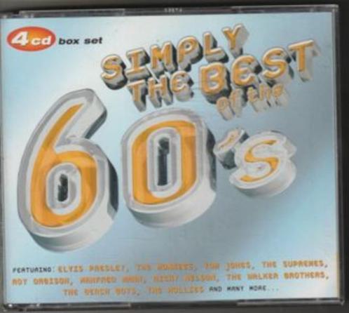 Simply The Best Of The 60's - Verzamel 4CD-BoxSet, Cd's en Dvd's, Cd's | Verzamelalbums, Gebruikt, Pop, Ophalen of Verzenden