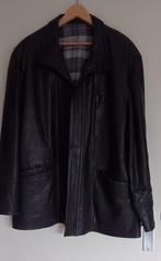 Leren jas, maat 54, Kleding | Heren, Grote Maten, Ophalen of Verzenden, Zo goed als nieuw, Zwart, Jas of Mantel