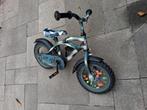 Camouflage kinderfiets 12 inch, Ophalen, Zo goed als nieuw, Minder dan 16 inch, Zijwieltjes
