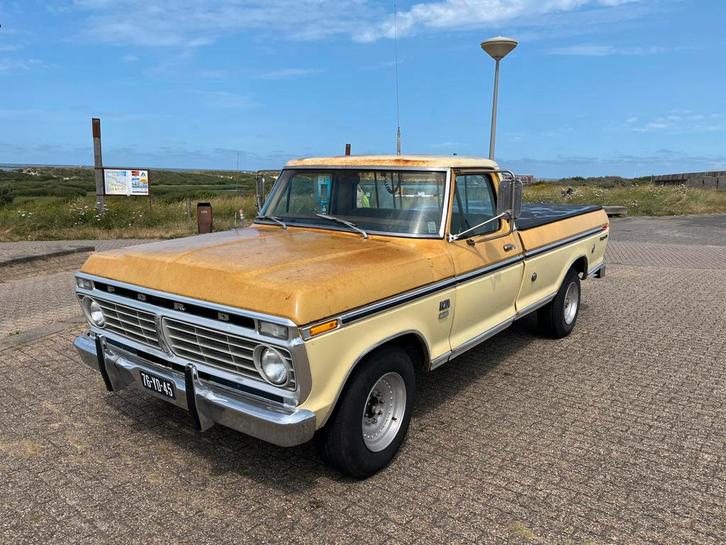 Ford f250 1973, Auto's, Oldtimers, Particulier, Ford USA, Benzine, Automaat, Ophalen