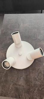 Plafond lamp met 3 LED spots., Ophalen of Verzenden, Zo goed als nieuw, Led