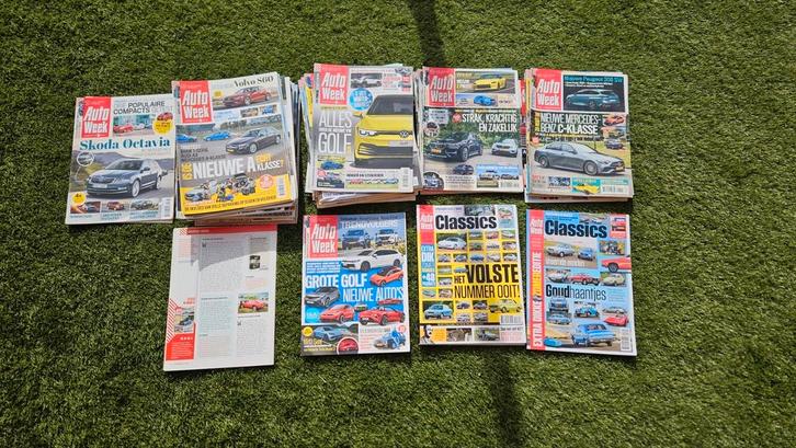 58 autoweken uit verschillende jaartallen, Boeken, Auto's | Folders en Tijdschriften, Zo goed als nieuw, Algemeen, Ophalen